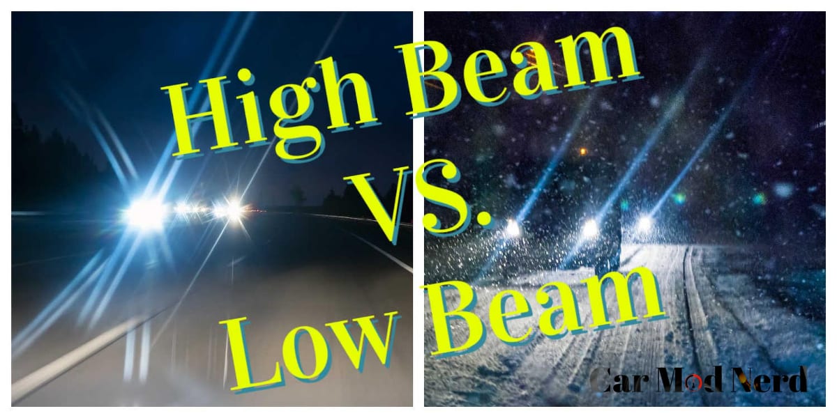 high beam vs low beam