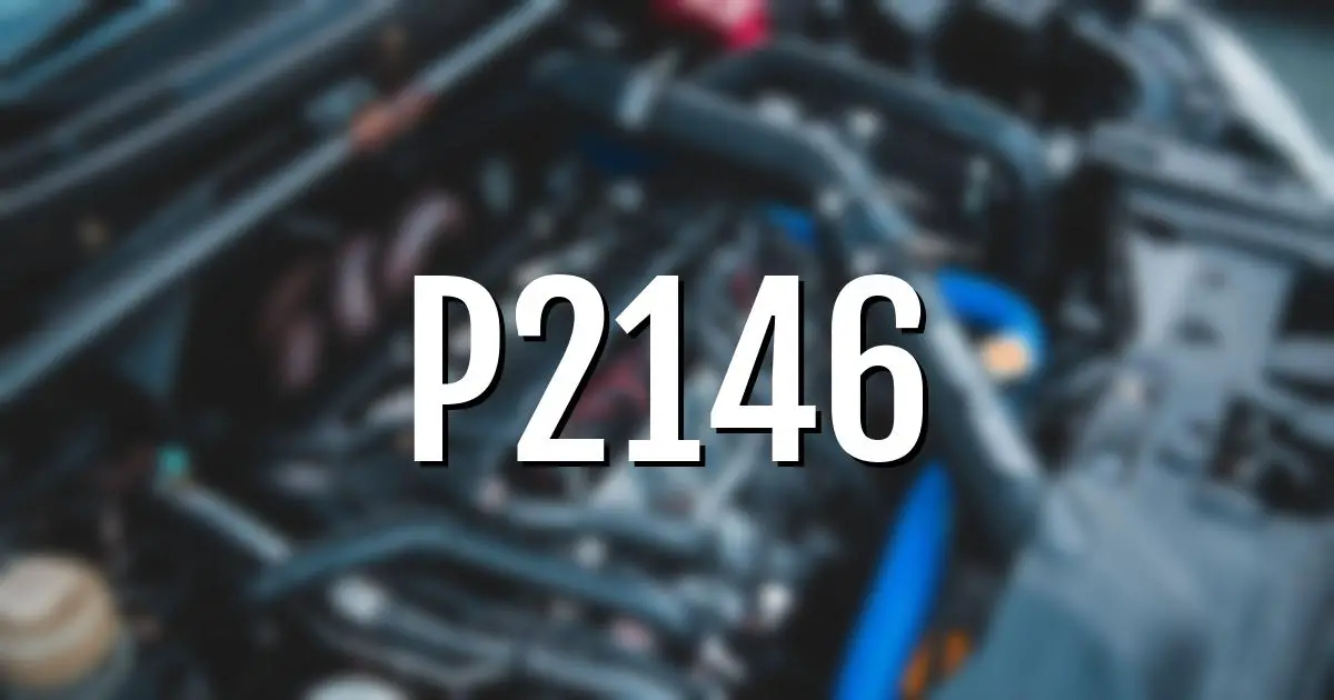 p2146 error fault code explained