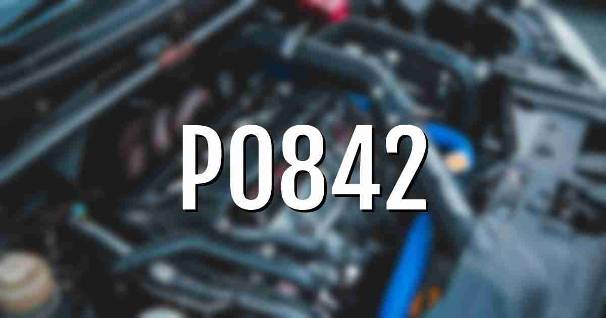 [SOLVED] P0842 Code Low Transmission Fluid Pressure How To Fix It!
