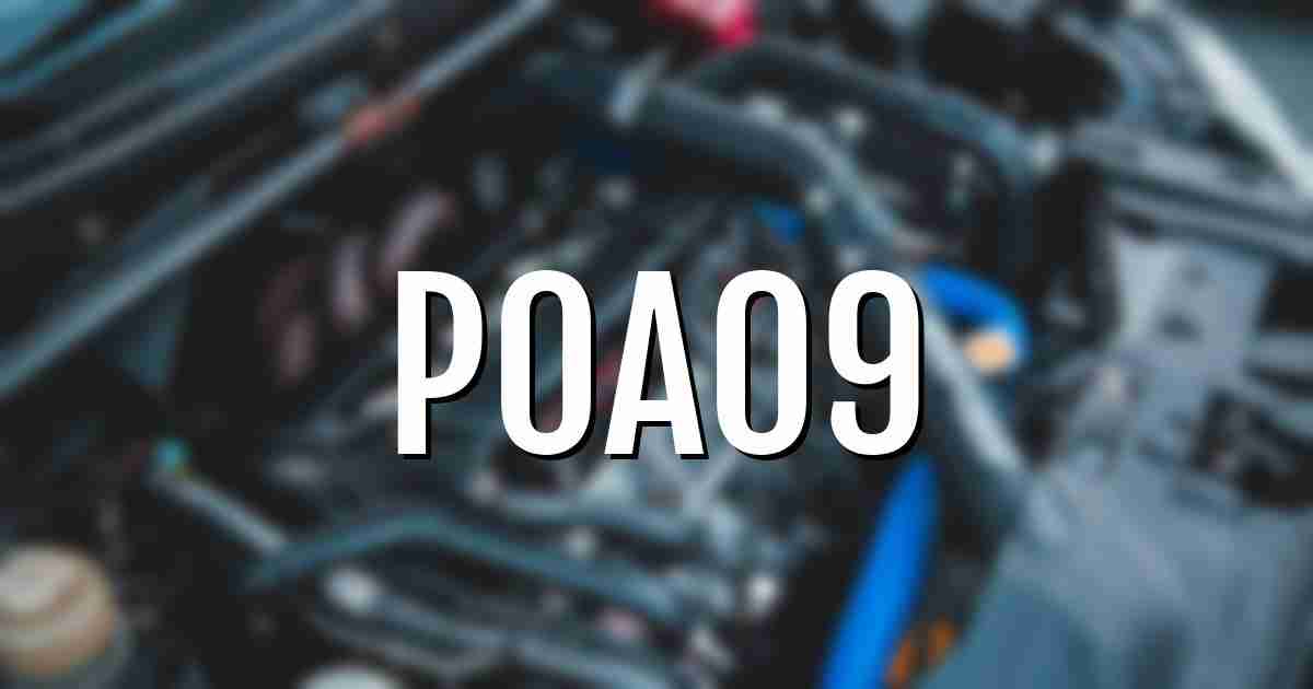 p0a09 error fault code explained