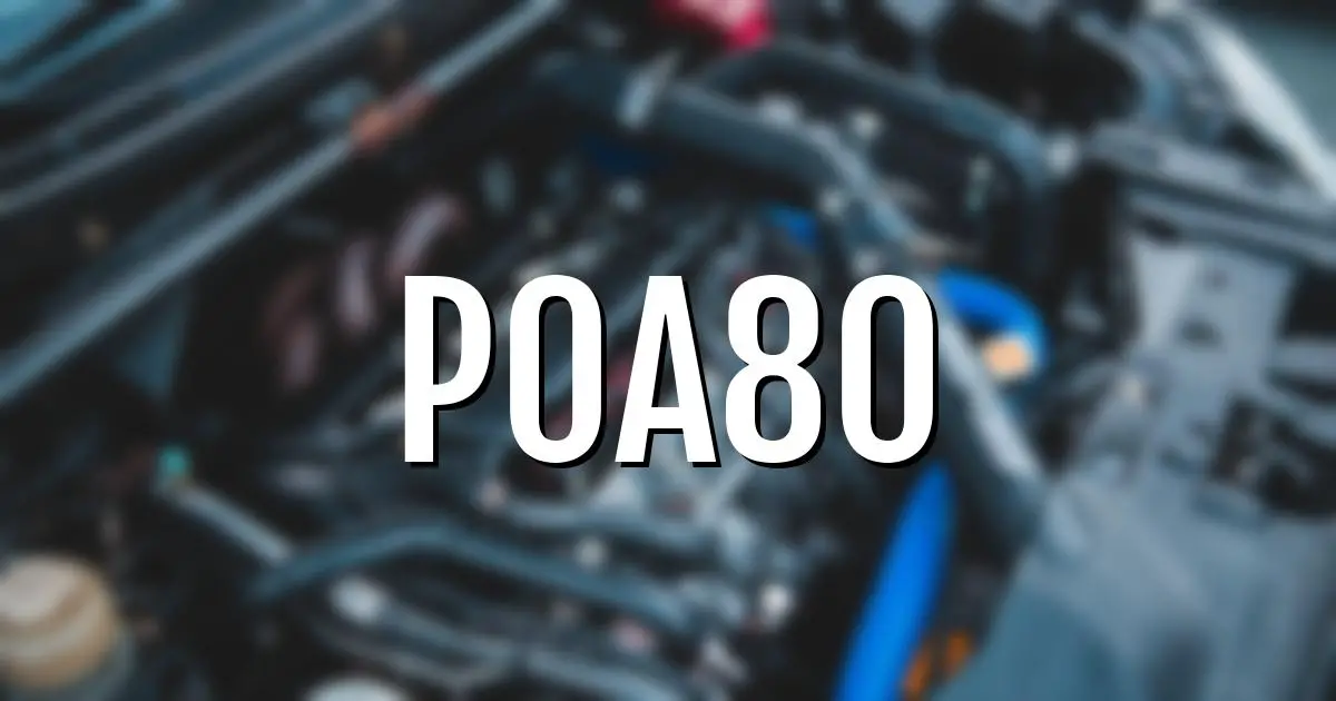 p0a80 error fault code explained