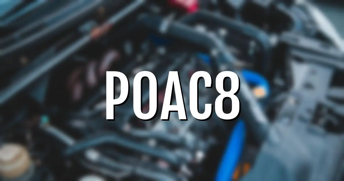 p0ac8 error fault code explained