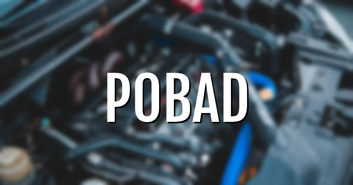 p0bad error fault code explained