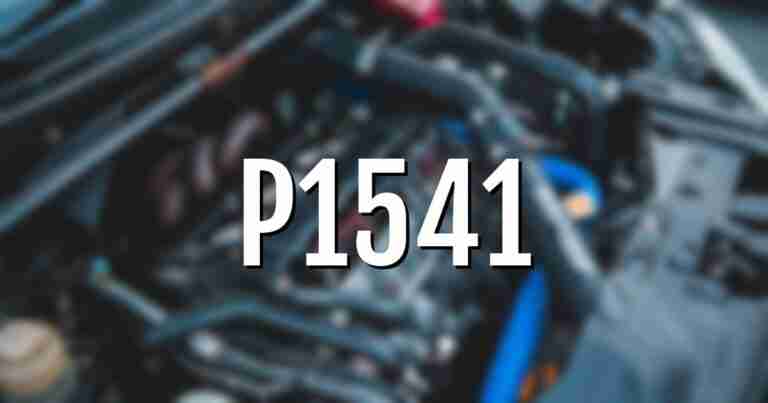 Decoding The P1541 Error Code On Your Seat Leon - kmi7tyh